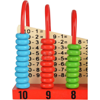 Lakshya Abacus Calculation Shelf For Kids 3+-Counting, Addition, and Subtraction-Early Educational Toy For Math Development-Calculation Shelf