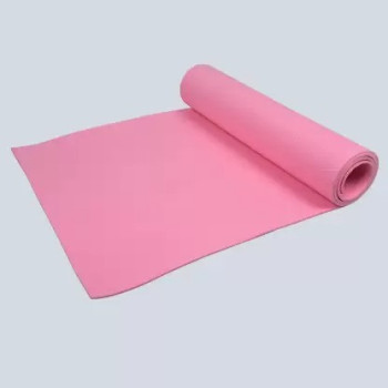Pvc Yoga Mat 68 x 0.7 x 61cm, Pink Colour
