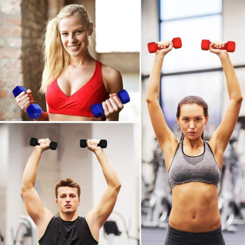 1-Piece Body Sculpture Neoprene Dumbbell, 2 Kg