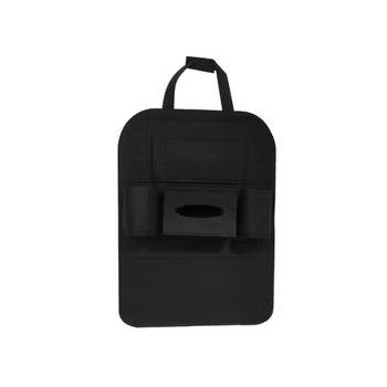 Car Back Seat Storage Bag, Black Colour