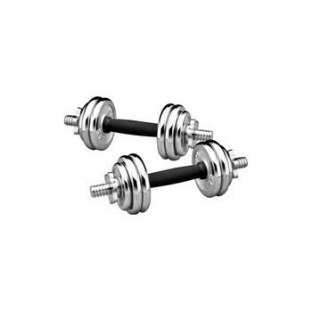 2-Piece Chrome Dumbbells...