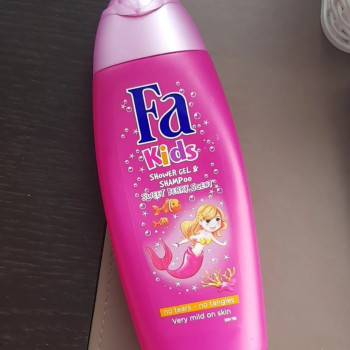 Fa Kids Shower Gel And Shampoo Mermaid Girl, 250 ml