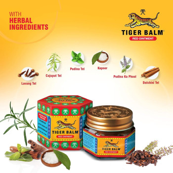 Tiger Balm Pain Relieving Ointment Tiger Balm Hr, 10gm