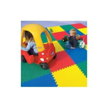 4-Piece Protective Floor Mat, Multicolour