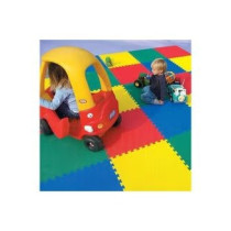 4-Piece Protective Floor Mat, Multicolour
