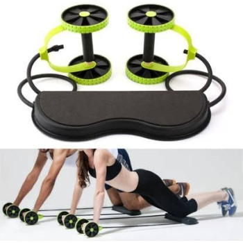 Abs Gym Workout Machine Green, Total Workout Back Fat Loss Fitness Toner