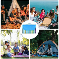Waterproof Portable Picnic Mat, Blue Colour