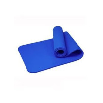 Foldable Non-Slip Yoga Mat, Blue Colour
