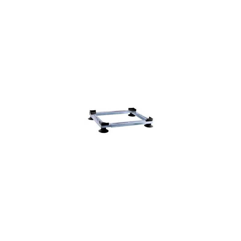 Multi Functional Movable Adjustable Base For Washing Machine-Dryer And Refrigerators 5605250961, Silver Colour