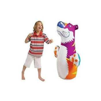 Intex Inflatable Tiger Bop Bag Toy, 98 x 44cm