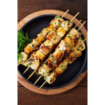 Kebab Skewer Beige For Fruit Kabobs, Appetizer, Chocolate Fountain, Cocktail More Food