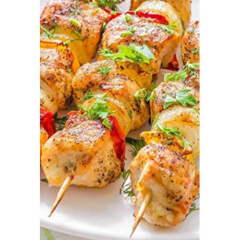 Kebab Skewer Beige For Fruit Kabobs, Appetizer, Chocolate Fountain, Cocktail More Food