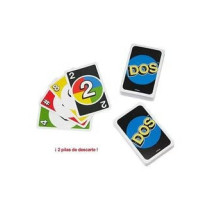 Mattel Games Dos Card Game, 6Inch