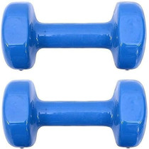 Weights Vinyl Dumbbells, Set Of 2, 1 Kg Each