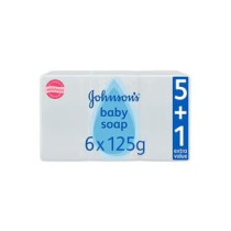 Johnson'S Baby Soap, 125G, Pack Of 6
