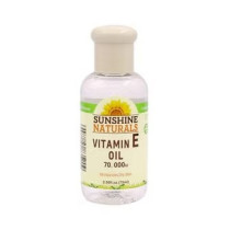 Sunshine Natural Vitamin E Oil, 75 ml