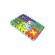 Play Mat Alphabet Letters Foam Play Mat, Assorted Colour