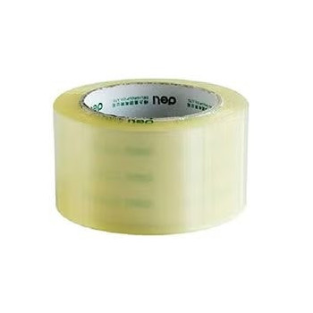 Packing And Sealing Sticking Tape 100 Yards, Clear Colour