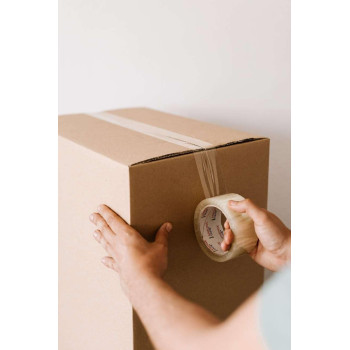 Packing And Sealing Sticking Tape 100 Yards, Clear Colour