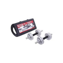 York Fitness Chrome Dumbbell Set Of 2, 15 Kg Each