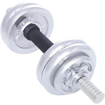 York Fitness Chrome Dumbbell Set Of 2, 15 Kg Each