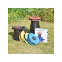 Telescopic Stool 45.5cm, Outdoor Travel Camping Fishing Garden Folding Stools