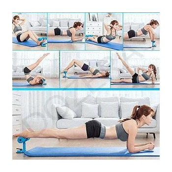 Sit-Up Abdominal Suction Cup For Push-Ups Side Kick Flat Support, Black Colour