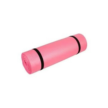 Yoga Pilates Mats 10Mm Pink-Non-Slip Texture, Extra Wide And Thick Exercise Mat For Home, Pilates, Gym And Fitness