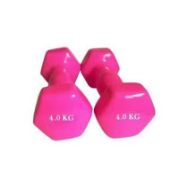 2-Piece Exercise Fitness Dumbbells Set, 4 Kg Each