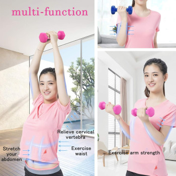 2-Piece Exercise Fitness Dumbbells Set, 4 Kg Each