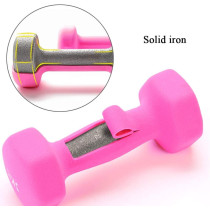 2-Piece Exercise Fitness Dumbbells Set, 4 Kg Each