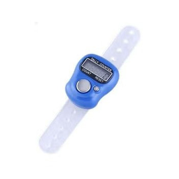 Digital Electronic Finger Wearable Tally Counter, Blue Colour