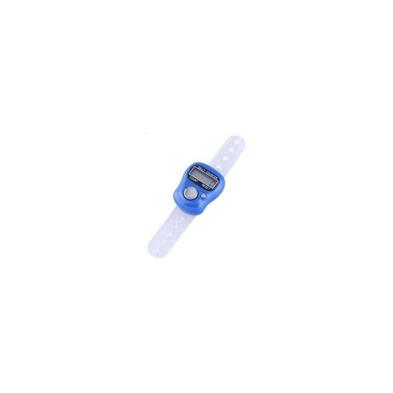 Digital Electronic Finger Wearable Tally Counter, Blue Colour