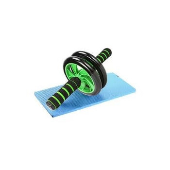 Ili Dual Wheel Ab Roller With Mat 1 Kg