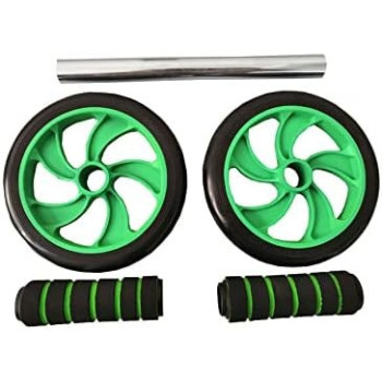 Ili Dual Wheel Ab Roller With Mat 1 Kg