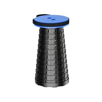 Retractable Stool 30 x 5 x 10cm, Blue Colour