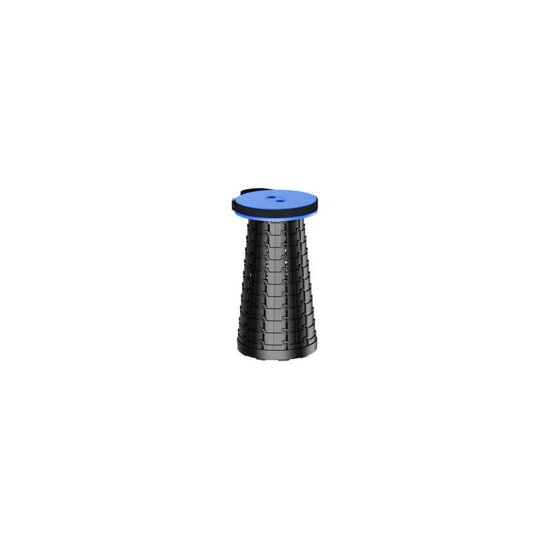 Retractable Stool 30 x 5 x 10cm, Blue Colour
