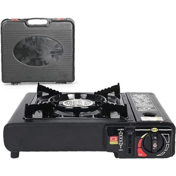 Portable Trip Stove, Black Colour
