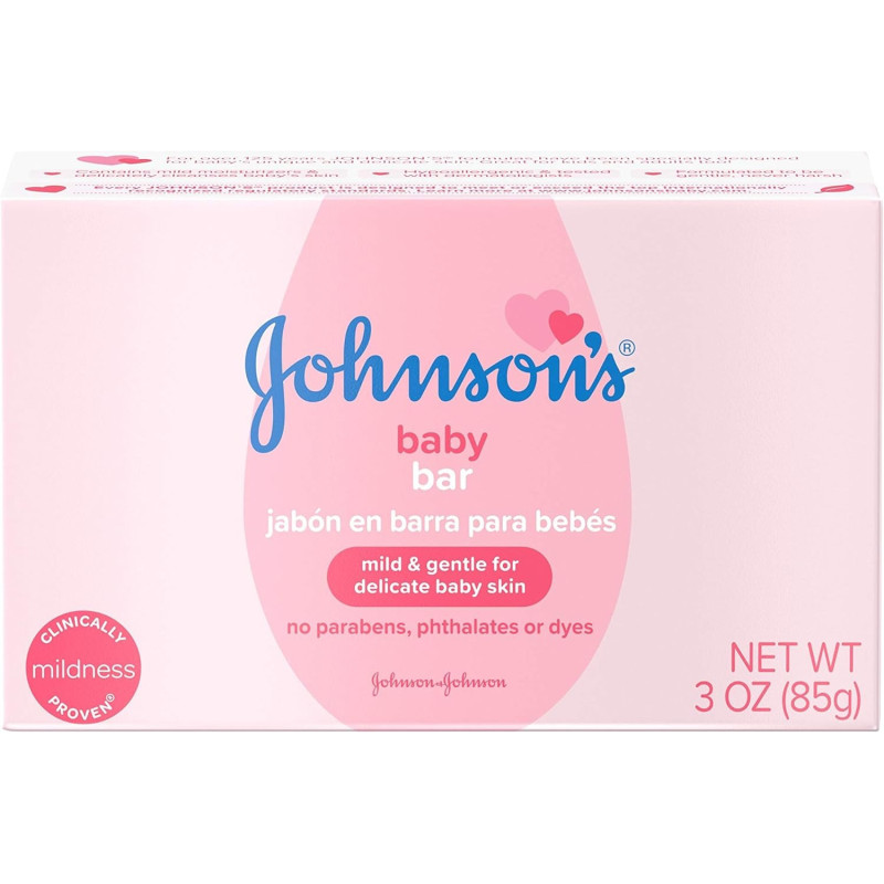 Johnson'S Pack Of 6 Clinically Proven Mild Baby Soap With Baby Oil, GI24030092