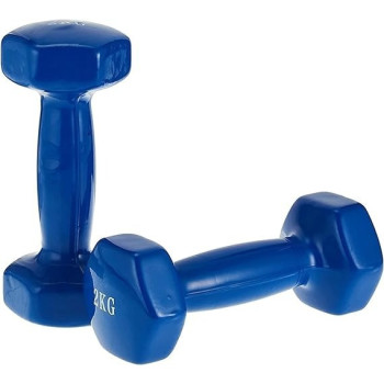 2-Piece Dumbbells, 2 Kg,...