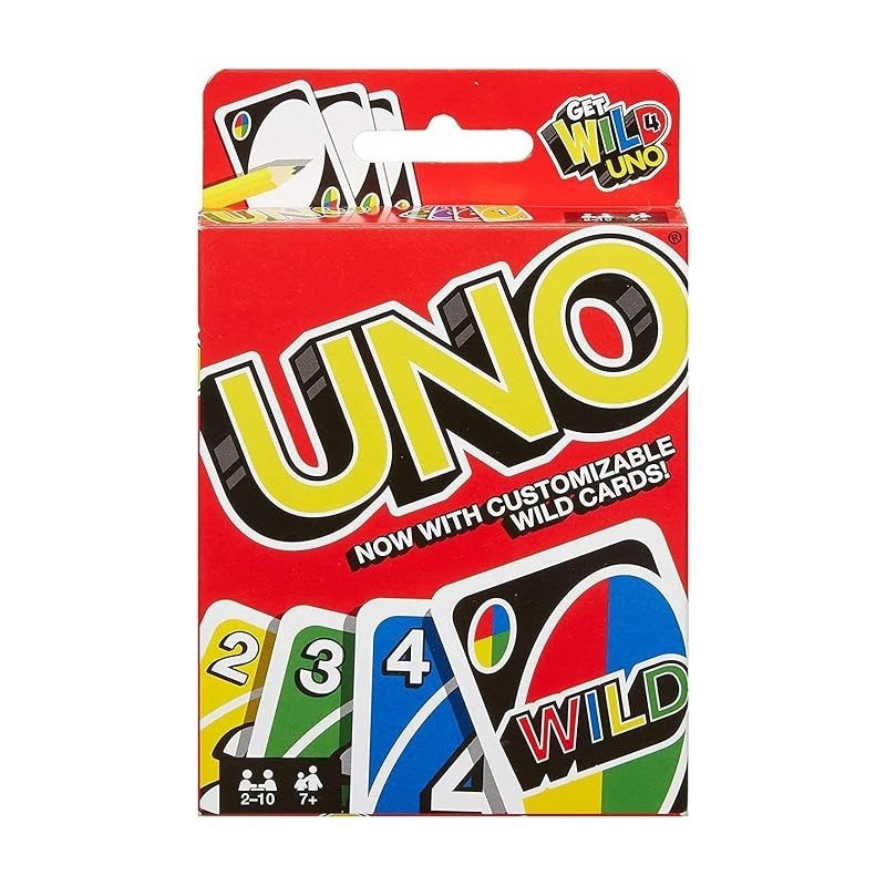 Mattel Uno Playing Card Game Mat 41001M, 2.03 x 9.14 x 14.48cm
