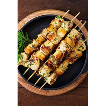 Bbq Bamboo Skewers 300Mm, Beige Colour
