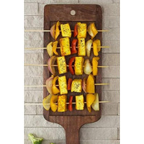 Bbq Bamboo Skewers 300Mm, Beige Colour