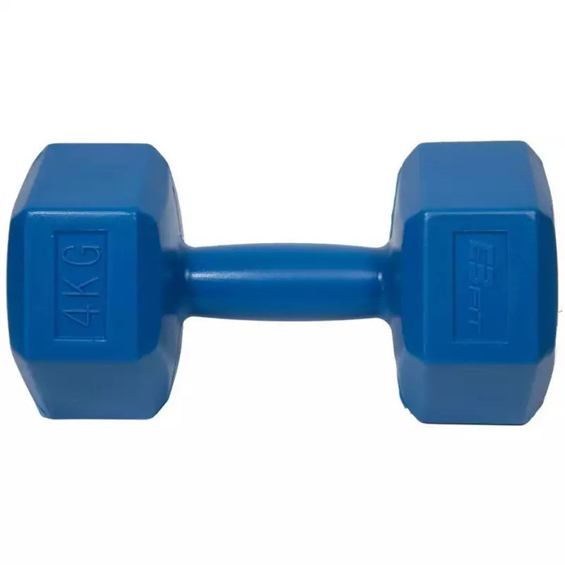 Dumbbells, Set Of 2, 4Kg Each, Blue Colour