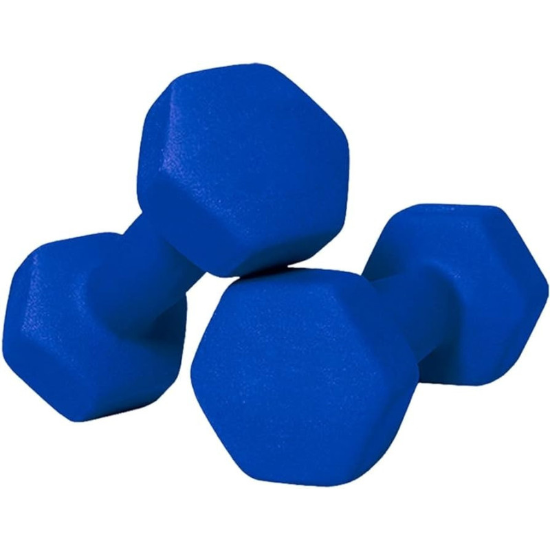 2-Piece Neoprene Dumbbell Set, 1Kg Each