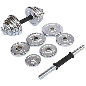 Chrome Dumbbell, Set Of 2, 20 Kg Each
