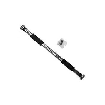 Pro Action Gate Retractable Bar, Silver/Black Colour