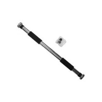 Pro Action Gate Retractable Bar, Silver/Black Colour