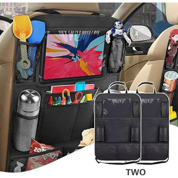 Back Seat Pockets Organizer, Black Colour