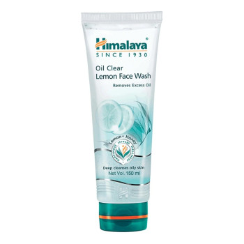 Himalaya Oil Lemon Face Wash, Clear Colour
